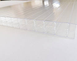 Стільниковий полікарбонат ТМ Oscar Premium 16мм прозорий 3H 2100х6000мм