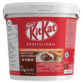 Шоколадна паста KITKAT Spread with Wafer Pieces 3kg Tub