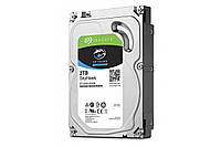 Жесткий диск 2TB SEAGATE HDD 3.5" SATA 3.0 7200RPM BarraCuda ST2000DM008 накопитель для настольных и портативн