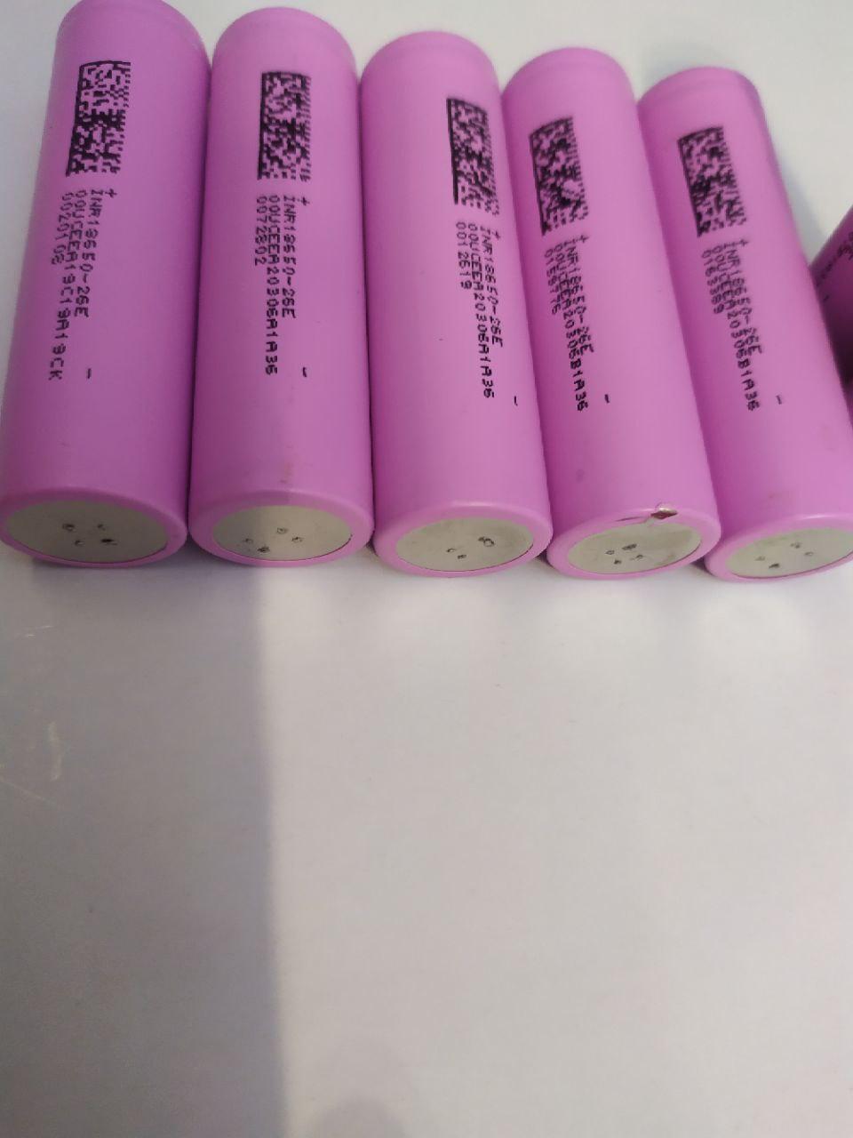 Аккумулятор DMEGC INR18650-26E, 2600 mAh, 3.7 V, ток рaзряда (max) - 15A (3C) - фото 4 - id-p1985035627