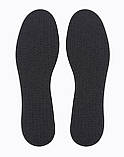 Устілки для взуття фетрові 46 розмір чорні (довжина 30,5 см, товщина 5 мм) зима, фото 3