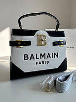 Женская кожаная сумка Balmain
