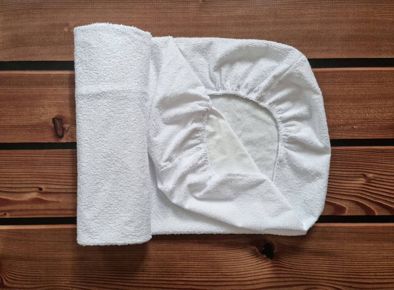 

НЕПРОМОКАЕМЫЙ наматрасник в детскую кроватку 120×60