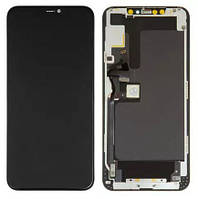 Дисплей iPhone 11 PRO MAX с сенсором, черный, OLED