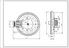 Конфорка D=180mm 1500W EGO 18.18453.002 для електроплити, фото 2