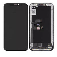 Дисплей iPhone X с сенсором, черный, OLED GX New
