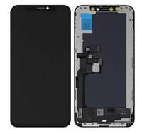 Дисплей iPhone XS с сенсором, черный, TFT, JK