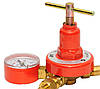 Пропановий редуктор для балона з манометром латунний корпус, тиск газу 0,6 МПа, фото 6