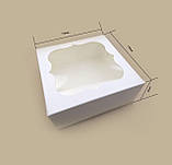 Коробка для десертів та подарунків 150х150х30 мм, фото 3