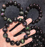 Браслет із райдужного обсидіана,, фото 2