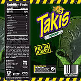 Чіпси Takis Rolls Zombie Habanero & Cucumber Tortilla Chips 28.4 g, фото 5