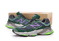 Женские кроссовки New Balance 9060 Green (Нью Балансы 9060 зеленые) 14419