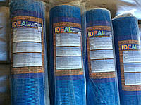 Сетка строительная штукатурная фасадная "IDEAL" синяя,145 гр/м2, 50 м доставка по Украине