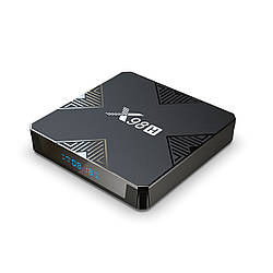 Медіаплеєр X98H smart tv box 4/32 Allwinner H618 android 12