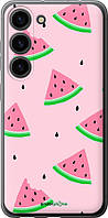 Чехол на Samsung Galaxy S23 Розовый арбуз "4314u-2907-63407"