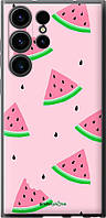 Чехол на Samsung Galaxy S23 Ultra Розовый арбуз "4314u-2906-63407"