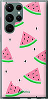 Чехол на Samsung Galaxy S22 Ultra Розовый арбуз "4314u-2500-63407"