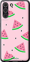 Чехол на Samsung Galaxy S21 FE Розовый арбуз "4314u-2302-63407"