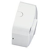 Вимикач накладний Quantum двоклавішний білий, 1шт/уп, фото 3