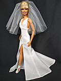 Одяг для ляльок Барбі Barbie - весільне вбрання, фото 4