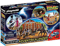 Конструктор Плеймобил Назад в будущее адвент календарь Playmobil 70576 Back to The Future Advent Calendar