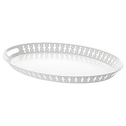 Піднос IKEA ROMANTISK білий 801.756.75