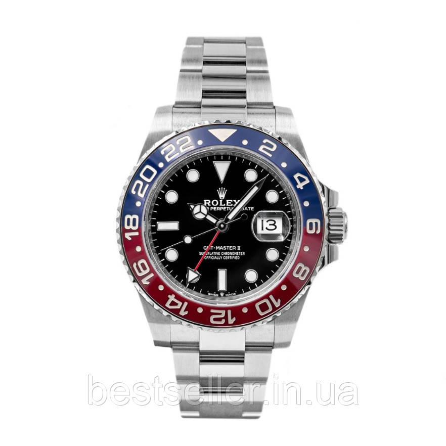 ROLEX GMT-MASTER II PEPSI 40MM CAL. 3186 REF 126710BLRO OYSTER BRACELET. VIP