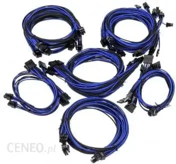 Комплект кабелів Super Flower Sleeve Cable Kit Pro (SF-CKP-BKBL)