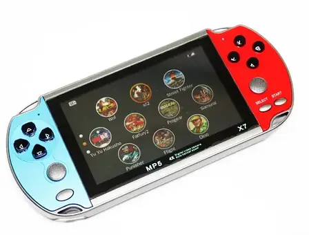 Ігрова консоль PSP X7 MP5+3000 ігор 4.3 дюйма ⁇ Портативна ігрова приставка, фото 1