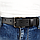 Ремінь чоловічий шкіряний HC-3462 (120 см) чорний класичний під штани, фото 6