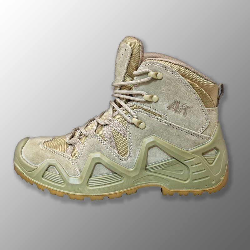 🔥 Демісезонні черевики тактичні "AK Tactical - 5 дюймів" (койот) військові берци, нацгвардії, трекінгові, фото 1