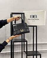 Сумка черная женская Balenciaga Сумка маленькая Баленсиага Клатч Кросс-боди Люкс качество