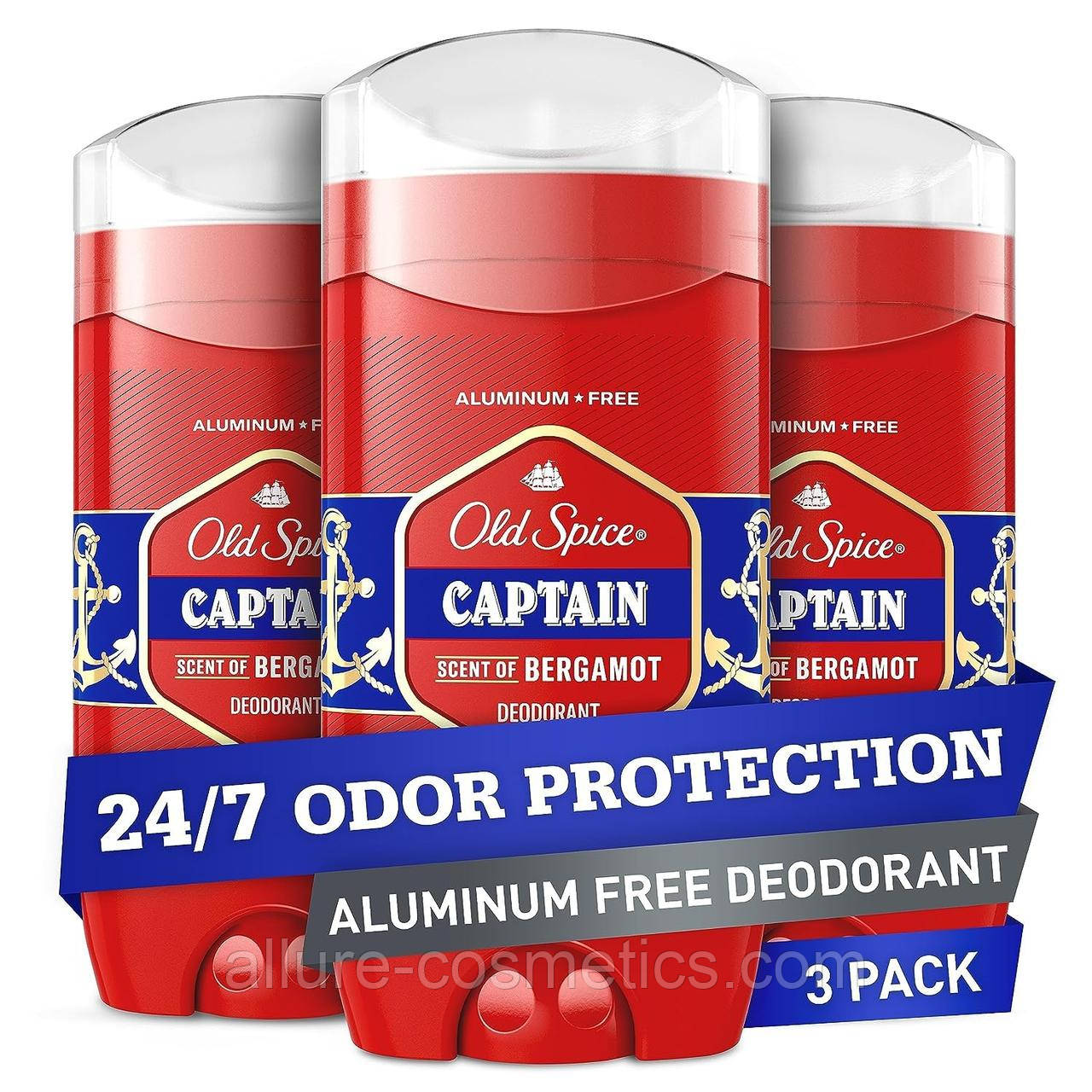 Гелевий дезодорант без алюмінію Old Spice Aluminum Free Deodorant Captain 85g (США)