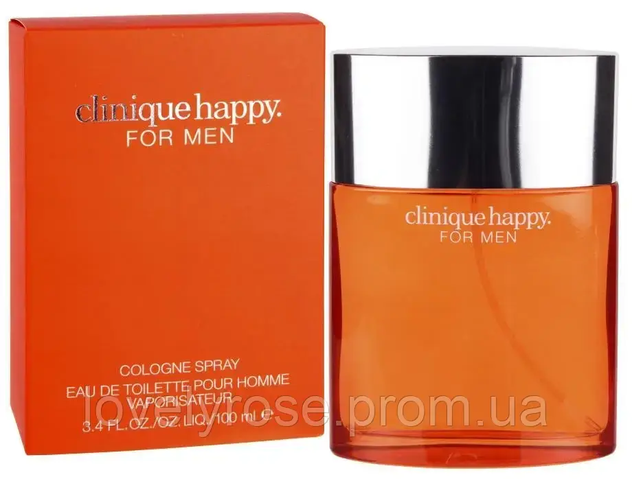 Туалетна вода чоловіча Clinique Happy For Men ліцензія 100 ml