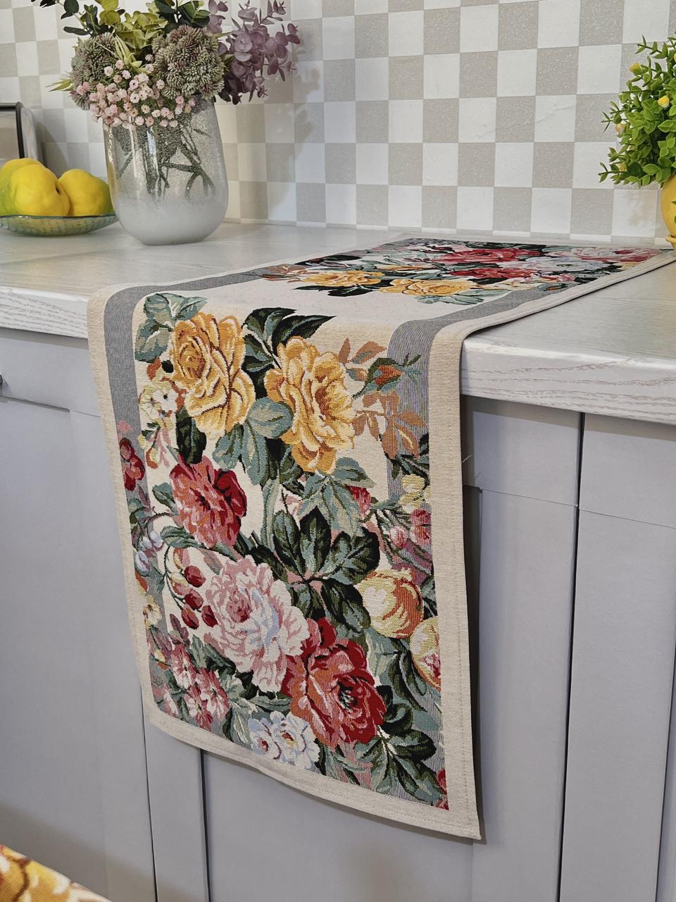 Доріжка скатертина гобеленова Limaso 37x100 см.
