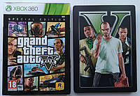 Grand Theft Auto V Special Edition, Б/У, русские субтитры - диск для Xbox 360