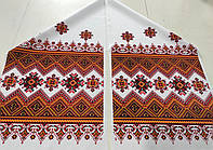 Рушник Орнамент Ромби 1,45*36 червоний