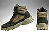 Зимові, тактичні черевики на флісі / армійське, утеплене взуття з міцної шкіри SQUAD Gen.3 (ranger green), фото 4