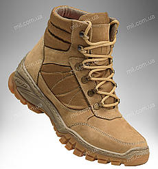 Демісезонні, тактичні черевики з міцної шкіри / армійське, міжсезонне взуття демі SQUAD Gen.3 (coyote OP)