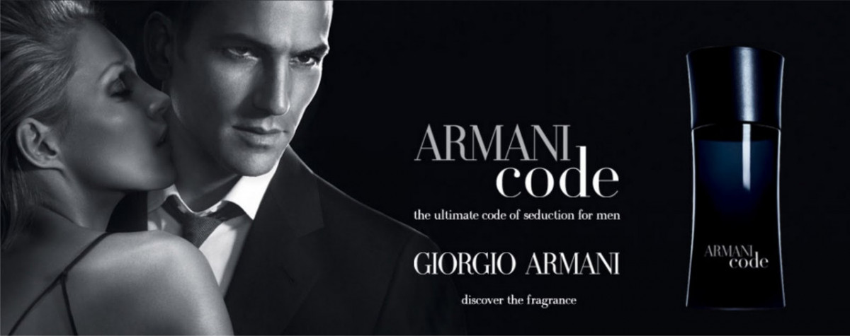 Code on sale armani men