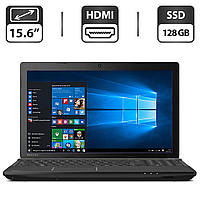 Ноутбук Б-класс Toshiba Satelilte C55/ 15.6" (1366x768)/ Core i3-4005U/ 4 GB RAM/ 128 GB SSD mSATA/ HD 4400