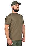 Тактична футболка WinTac Coolpass Velcro олива, фото 2