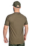 Тактична футболка WinTac Coolpass Velcro олива, фото 3