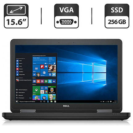 Ноутбук Dell Latitude E5540/ 15.6" (1366x768)/ Core i3-4010U/ 4 GB RAM/ 256 GB SSD/ HD 4400, фото 1