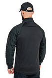 Тактична сорочка "Убакс" BLACK CoolMax (UBACS чорна) WinTac, фото 3