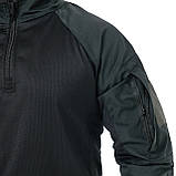 Тактична сорочка "Убакс" BLACK CoolMax (UBACS чорна) WinTac, фото 4