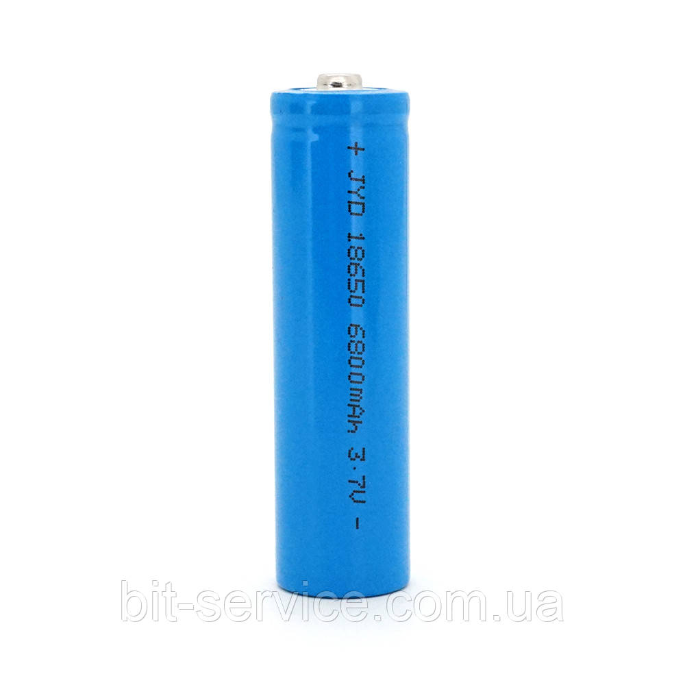 Акумуляторна батарея літій-іонна Li-ion Watton 18650 6800mAh 3.7V, Blue