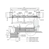 Система для збирання дверей Compack LP78 (LFM90) ліва, фото 2