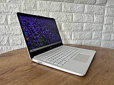 Б/в Ультрабук Б-клас HP 14-dq0002dx White 14" 1920x1080| Celeron N4020| 4 GB RAM| 64 GB eMMC| UHD 600, фото 4