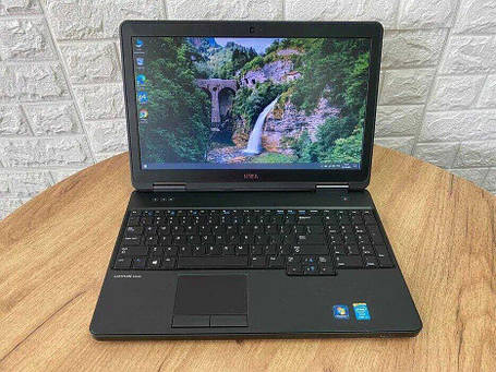 Б/в Ноутбук Dell Latitude E5540 15.6" 1366x768| Core i3-4010U| 4 GB RAM| 256 GB SSD| HD 4400, фото 1